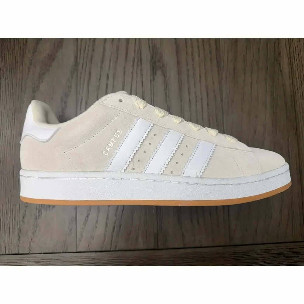 Adidas Campus 00s Wonder White Cloud White Gum Sneakers Men’s Size 8.5 NWT